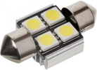 DWR s.c. Dioda LED C5W C10W rurka 31mm 4xSMD 5050 CANBUS